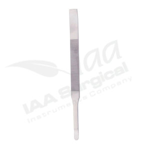 Élévateur périosteal manuel de type Carroll IAA SURGICAL INSTRUMENTS, en acier inoxydable allemand, lame plate de 10 mm de large, extrémité simple, 14 cm - Product Image 1