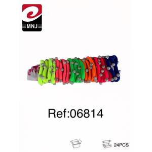 Bandas Elásticas Coloridas con Cuentas para el Cuidado y Peinado del Cabello de Bebés, Producto GOMA - Product Image 3