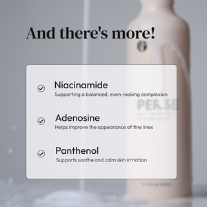 PER SE Tonique Lacté K-Beauty Végan Anti-Âge Éclaircissant & Blanchissant - Formule Peptide Niacinamide Hydratante pour Peaux Sèches - Product Image 4