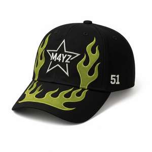 Gorra de Béisbol Deportiva de 6 Paneles con Logotipo Personalizado, Visera Curva Ajustable, Tela Común, Precio Bajo - Product Image 1