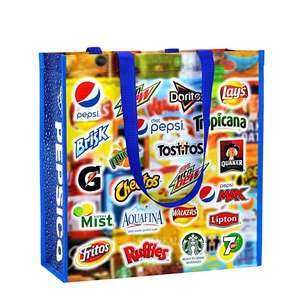 Bolsa de Compras de Tela No Tejida de Polipropileno de Vietnam, con Doble Asa, Laminada con RPET, Reciclada, Precio de Fábrica de Plástico Personalizado - Product Image 4