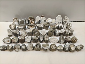 Natural Scolecite <b>Cluster</b> on Matrix | White Scolecite <b>Crystal</b> <b>Cluster</b> | Healing <b>Crystal</b> Mineral Specimen Wholesale - Product Image 2