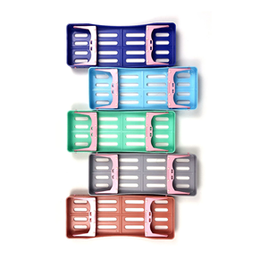 Dentwish - Cajas de Plástico para Autoclave, Bandeja para Esterilización de Instrumentos Quirúrgicos, Paquete de 5 - Product Image 6