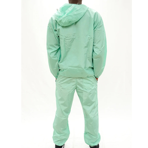 Survêtement réfléchissant imperméable pour homme, veste coupe-vent et pantalon, streetwear, vêtements techniques, OEM - Product Image 4