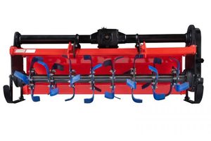 เครื่องพรวนดินแบบโรตารี่ KBR198F02 ขับเคลื่อนด้วย PTO ความกว้างการทำงาน 1980 มม. เครื่องจักรสำหรับการเพาะปลูกดินงานหนัก - Product Image 1