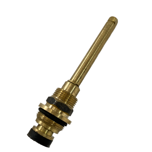 Válvula de control de agua de alta calidad con cartucho de latón natural de eje oculto y tecnología de disco cerámico a prueba de fugas. - Product Image 1