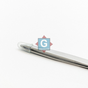 Slanted Stainless Steel Eyelash Extension Tweezers Precision Beauty <b>Tool</b> Makeup Instrument - Product Image 5