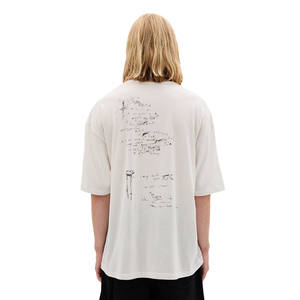 Camisetas para Hombre, Juveniles y Adultos, Moda Casual, 240g, Algodón y Bambú, Ecológicas, Transpirables, Corte Regular, Fáciles de Usar, Venta al Por Mayor - Product Image 4