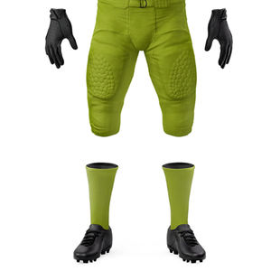 Ensemble maillot et short de football américain à prix abordable, qualité supérieure, respirant, uniforme de football américain pour les équipes. - Product Image 5