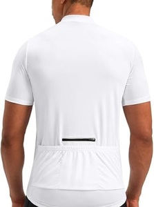 เสื้อจักรยานเสือภูเขาแบบสปอร์ตแขนสั้น ระบายอากาศได้ดี รับผลิตตามแบบ เสื้อจักรยานเสือภูเขาสำหรับปั่นบนภูเขา ขายส่ง OEM ODM - Product Image 4