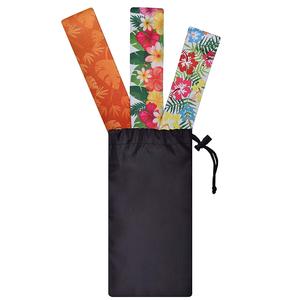 Ensemble de bandes de résistance portables pour adultes, 4 niveaux de résistance, antidérapantes, pour entraînement à domicile, fessiers, jambes, hanches, étirements, Pilates, Yoga - Product Image 4