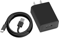 Cargador de pared USB premium con certificación UL/FCC, adaptador de corriente con enchufe estadounidense, 5V 2A, 10W, cabezal de viaje para teléfono y tableta.