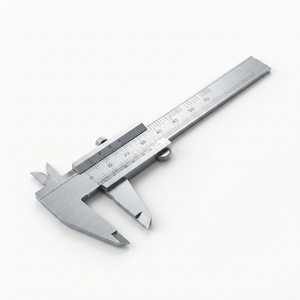 เครื่องมือวัดขนาดฟันแบบแมนนวล Optitech Healthcare Dental Boley Gauge Caliper รุ่น QR-7409 ทำจากสแตนเลสสีเงิน ได้รับมาตรฐาน CE สำหรับการผ่าตัด - Product Image 5