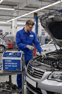 Máquina de Limpieza de Motores Automotrices KOENG M-41E con Construcción de Aleación de Aluminio de 7.5 kg para Válvulas de Admisión, Intercooler y Turbo DPF - Product Image 4