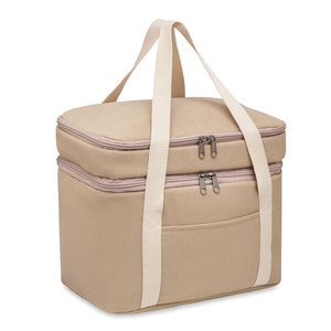 Borsa termica aziendale a spalla superiore Kecil di piccole dimensioni con Design pratico - Product Image 1