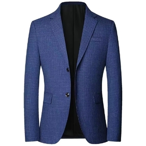 Blazer élégant pour homme de haute qualité, tissu premium, veste formelle idéale pour le bureau et les occasions spéciales - Product Image 6