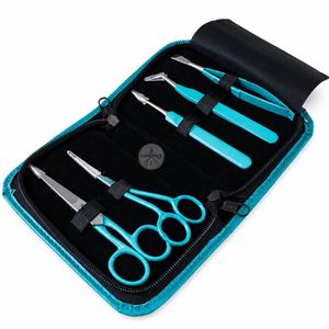 Kit de ciseaux de coiffure Fcysy, ensemble professionnel de ciseaux de barbier avec ciseaux à cheveux et ciseaux à effiler, Tijeras Para Cortar Cabello - Product Image 6