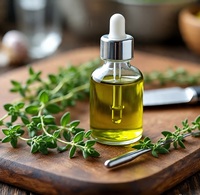 Minyak Esensial Thyme Putih Organik HIMVEDA 100% Murni, Distilasi Uap, Minyak Aromaterapi Segar, Ramah Lingkungan, Perawatan Tubuh Alami