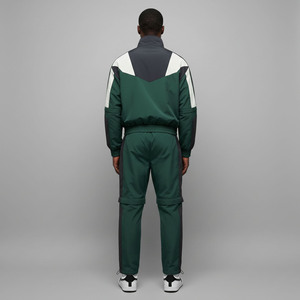 Best Selling Men's Color Windbreaker <b>Tracksuit</b> Full Zipper Sporty Jacket With Side Pockets Breathable <b>Polyester</b> Autumn Wear - Product Image 5