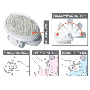 Spazzola Gyrater Girevole da Viaggio per la Cura Facile degli Animali Domestici - Product Image 6