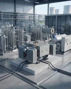 Transformador de Potencia Trifásico Sumergido en Aceite RPPL de 300kV a 11kV, Tipo Carcasa, Bobina de 50Hz, Equipo para Aplicaciones Industriales - Product Image 5