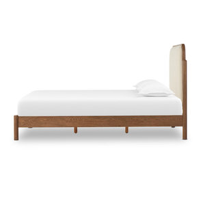 Cama de plataforma tapizada DreamCraft Vietnam con tapicería elegante cómoda y duradera - Product Image 5