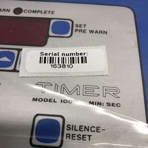 TolTec TES 1000 Process <b>Timer</b>, 800-1000-00, 5V - Trusted Global Legacy Semiconductor Equipment and Parts at - Product Image 5