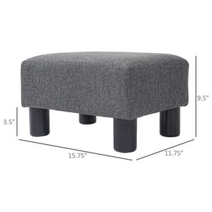 Comodo Pouf Poggiapiedi per Soggiorno, per Uso Domestico e Alberghiero - Design Moderno - Product Image 3