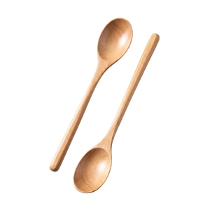 Ensemble d'ustensiles de cuisine écologiques en bois d'acacia, cuillère, spatule, pince et écumoire antiadhésives en teck pour la cuisson - Product Image 6
