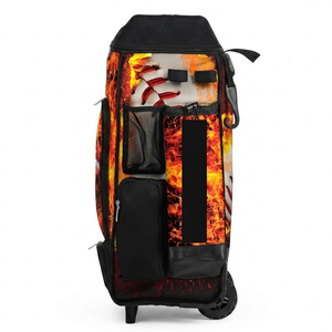 Bolsa de béisbol al por mayor con compartimento para casco, fundas para bates, almacenamiento para zapatos y correas acolchadas para jugadores. - Product Image 4