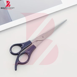 Tijeras de Peluquería Profesionales de Acero Inoxidable con Mango de Plástico Duradero, Suministro OEM, el Mejor Producto - Product Image 4