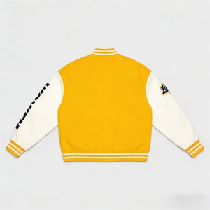 Chaquetas Varsity de Algodón y Lana para Hombre, Más Vendidas, con Diseño de Logotipo Personalizado - Product Image 5