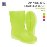 AP Kids Rain <b>Boots</b> PVC Waterproof Anti-Slip Cute Durable Multisize Green - Product Image 2
