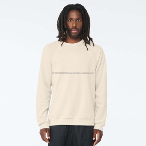 Haute qualité 100% coton éponge française Logo personnalisé nouveau sweat à col rond impression hommes sweat à manches longues - Product Image 6