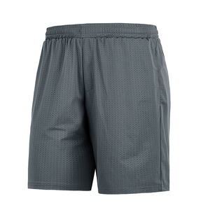 Shorts Bermuda pour homme à motif géométrique bleu marine, séchage rapide, taille élastique, vêtements de sport avec poches - Product Image 3