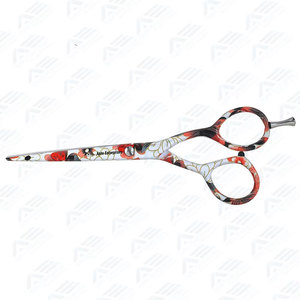Ciseaux de coiffure professionnels pour salons, instruments de beauté haut de gamme, écologiques, en acier inoxydable 440C, ciseaux de coupe pour barbiers - Product Image 5
