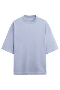 ผู้ผลิตเสื้อยืดคอตตอนแบรนด์ส่วนตัว ทรงโอเวอร์ไซส์ ไหล่ตก ล้างสีแบบแอซิดวอช สกรีนพิมพ์  ขั้นต่ำในการสั่งซื้อน้อย - Product Image 6