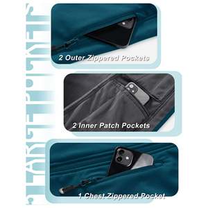 Chaleco Térmico de Invierno para Mujer, Forrado de Forro Polar, Cálido, Suave, para Clima Frío, Deportivo, Prenda Exterior - Product Image 5