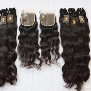 Vendeurs de cheveux vierges en gros de qualité supérieure Produits de cheveux brésiliens vierges bruts 100% paquets de cheveux humains naturels - Product Image 2