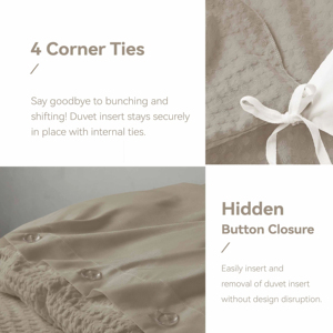 Parure de lit de luxe personnalisable imprimée en gros, en coton doux, qualité supérieure, confortable, 300 fils, imperméable, écologique, antistatique - Product Image 5