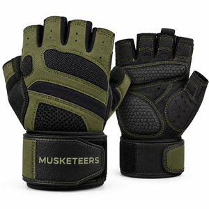 Gants de musculation de haute qualité, protection anti-callosités pour la paume, soutien du poignet, gants d'entraînement - Product Image 5