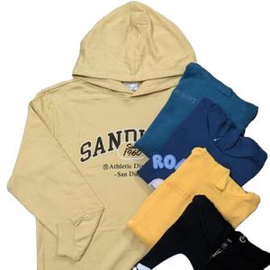 Vêtement de travail d'hiver, sweat à capuche, manteau, logo personnalisé imprimé, couleur unie, manches longues, motif design, lavé, 100% coton, écologique - Product Image 1