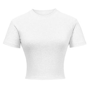 T-shirt court pour femme de qualité supérieure, Fournisseur mondial de mode, T-shirt court pour femme en gros, Fabricant de vêtements de haute qualité, T-shirt en coton - Product Image 6