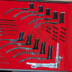 ชุดเครื่องมือผ่าตัดกระดูกสันหลังส่วนเอวขนาดเล็ก SureMed Instruments Micro Lumbar Discectomy Retractor Set พร้อมคู่มือการใช้งาน ชุดเครื่องมือผ่าตัดเกรดทางการแพทย์ สำหรับโรงพยาบาล - Product Image 5