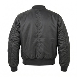 Bomber <b>Jacket</b> Greek Wear Sorority Products Full Zip Ribbed Waistband Lightweight Flight <b>Jacket</b> - Product Image 6