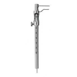 Calibrador Manual de Acero Inoxidable, Curvo, de 5 Pulgadas (0-80 mm), de Precisión, para Implantes Dentales, Cirugía y Ortodoncia - Product Image 6