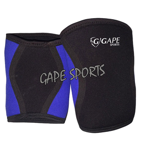 Rodillera de compresión elástica y transpirable para gimnasio, correr y deportes, alivio del dolor, suministro OEM al por mayor - Product Image 3