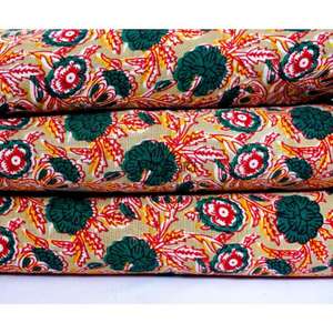 Vêtements pour femmes et filles, tissu léger et tendance, imprimé à la main avec motifs floraux, décontracté, décoration intérieure, couture ART&ART, tissu de haute qualité - Product Image 6