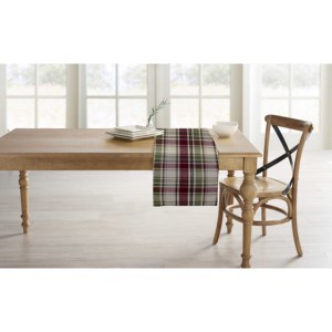 Eye Catching Checkered Pattern <b>Table</b> <b>Runner</b> Quick Dry Eco-Friendly Christmas <b>Table</b> <b>Runner</b> for Home Decoration - Product Image 4