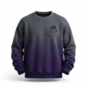 Sweat-shirts décontractés d'hiver pour hommes GYM ACTIVE, respirants, à motif uni, de haute qualité, en matériau durable, légers et confortables - Product Image 1